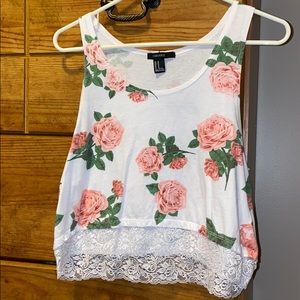 Floral Crop top (F21)